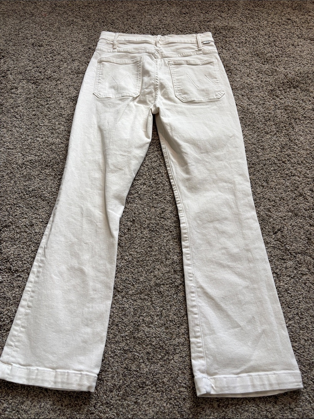 MOTHER The Hustler Patch Pocket Flood Jeans size 30 - Picture 5 of 6